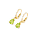 18kt Gold "Iris" Wire earring