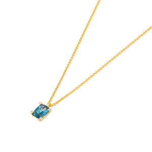 18kt Gold "Iris" Pendant Necklace