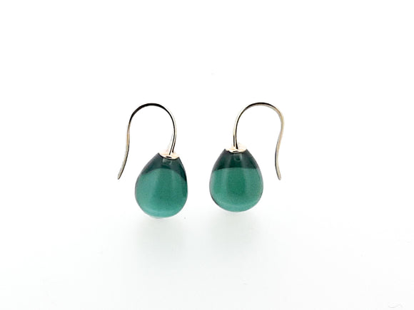 Emerald Vela Drop Earring