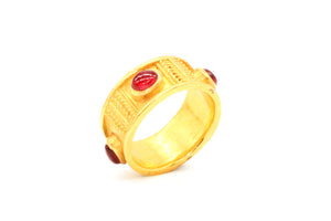 Byzantine Ruby Ring